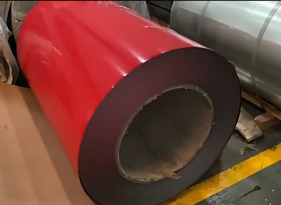 Hot Dipped Galvanized Steel Sheet Z275 Prepainted PPGI Az150 Red
