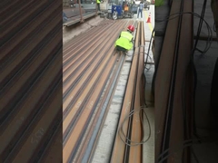 Гальванизированная стальная рифленая фабрика настилая крышу плиты от Китая